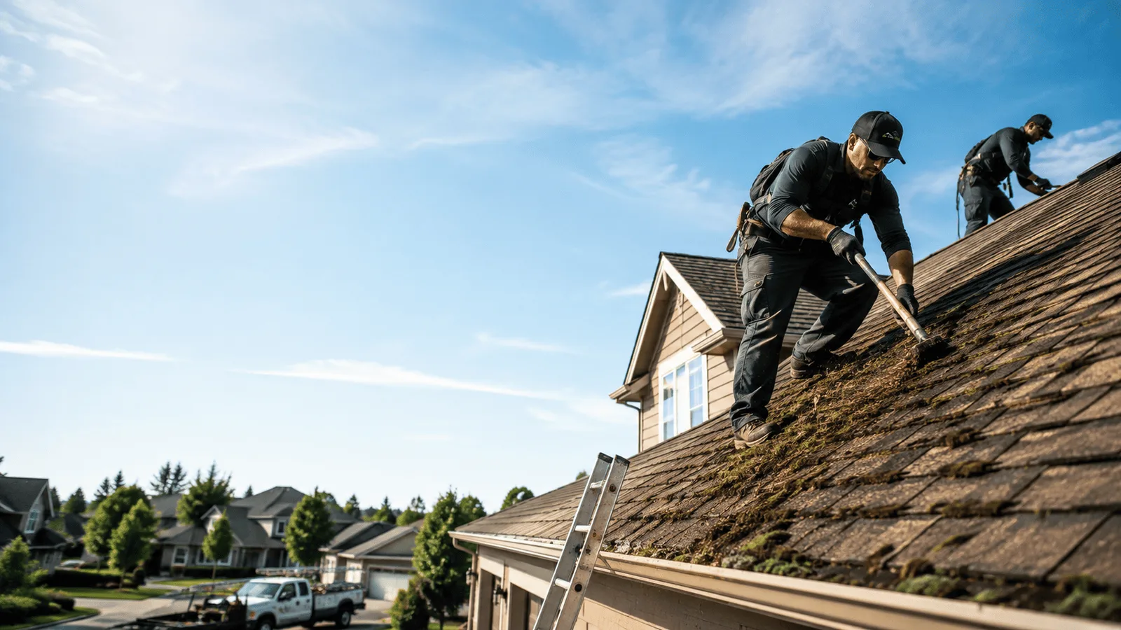 Roof Moss Removal in Tyler, TX near me